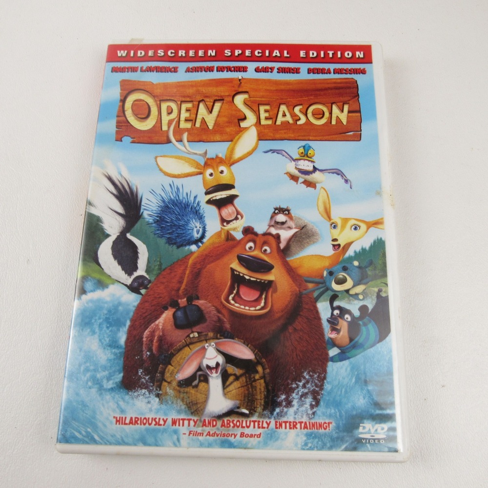 Open‎ Season Widescreen Special Edition DVD Martin Lawrence Ashton Kutcher